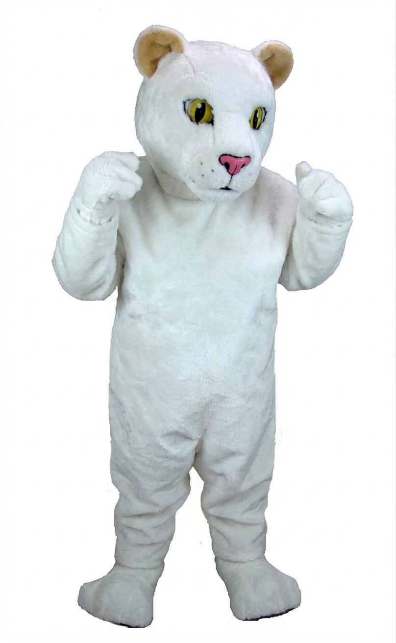 Lion Cub Mascot (Thermolite) - Short fur / White mascot costume