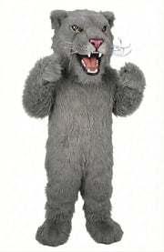 Lioness Mascot - Long fur / Grey mascot costume