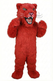 Lioness Mascot - Long fur / Red mascot costume