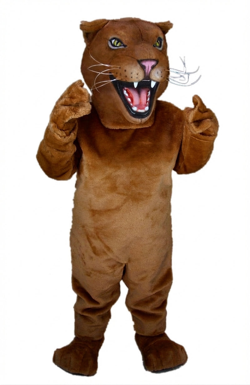 Lioness Mascot - Medium fur / Brown mascot costume