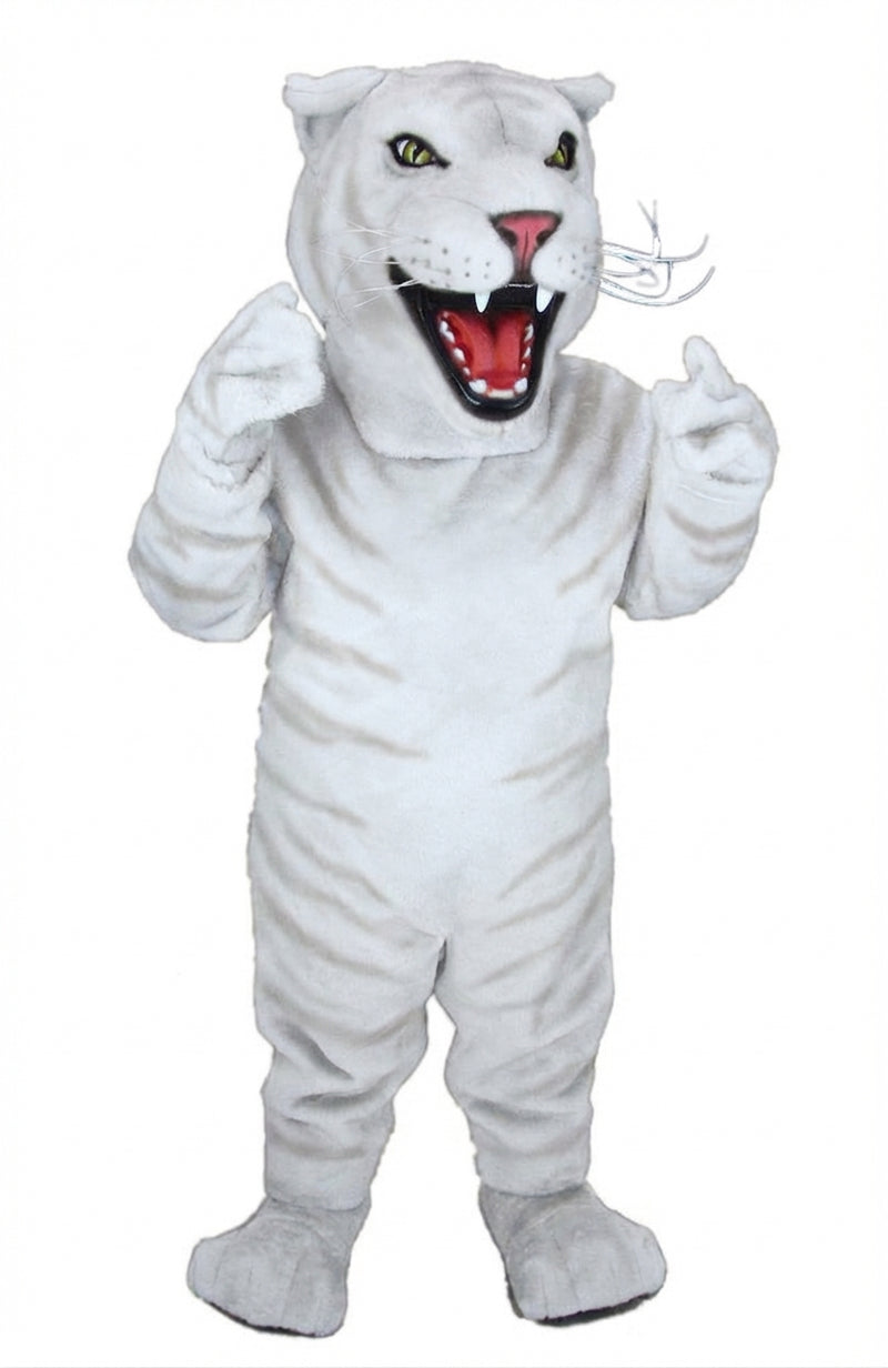Lioness Mascot - Short fur / Albino Tiger mascot costume