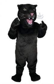Lioness Mascot - Short fur / Black mascot costume