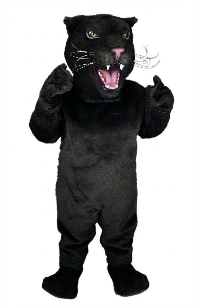 Lioness Mascot - Short fur / Black mascot costume