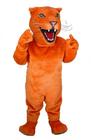 Lioness Mascot - Short fur / Bright Orange mascot costume