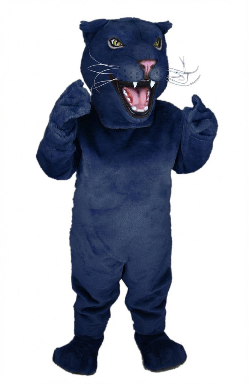 Lioness Mascot - Short fur / Navy Blue mascot costume