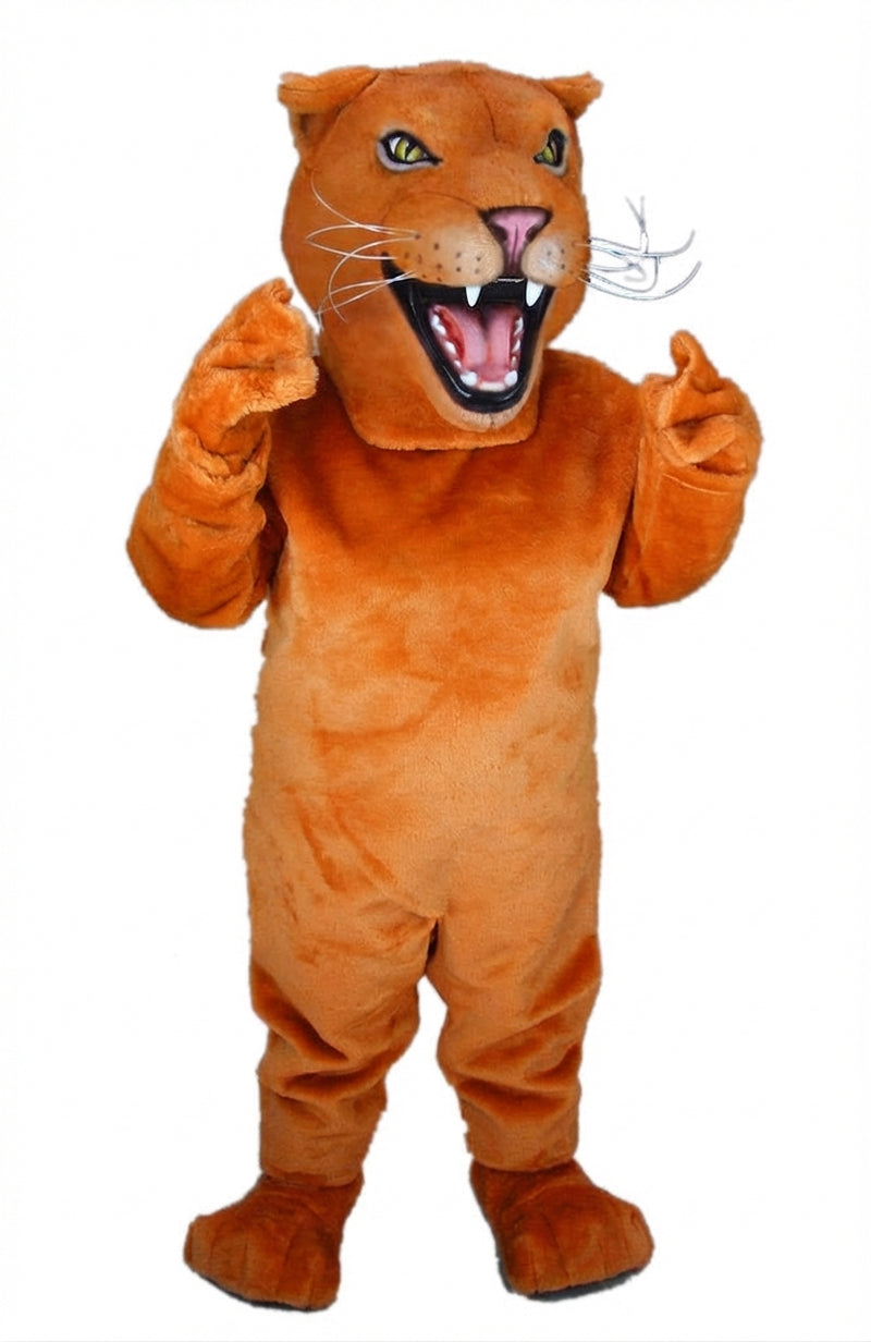 Lioness Mascot - Short fur / Tiger Orange mascot costume