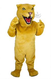 Lioness Mascot - Short fur / Yellow mascot costume