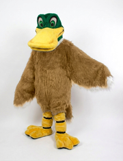 Mallard Mascot - long fur Tan