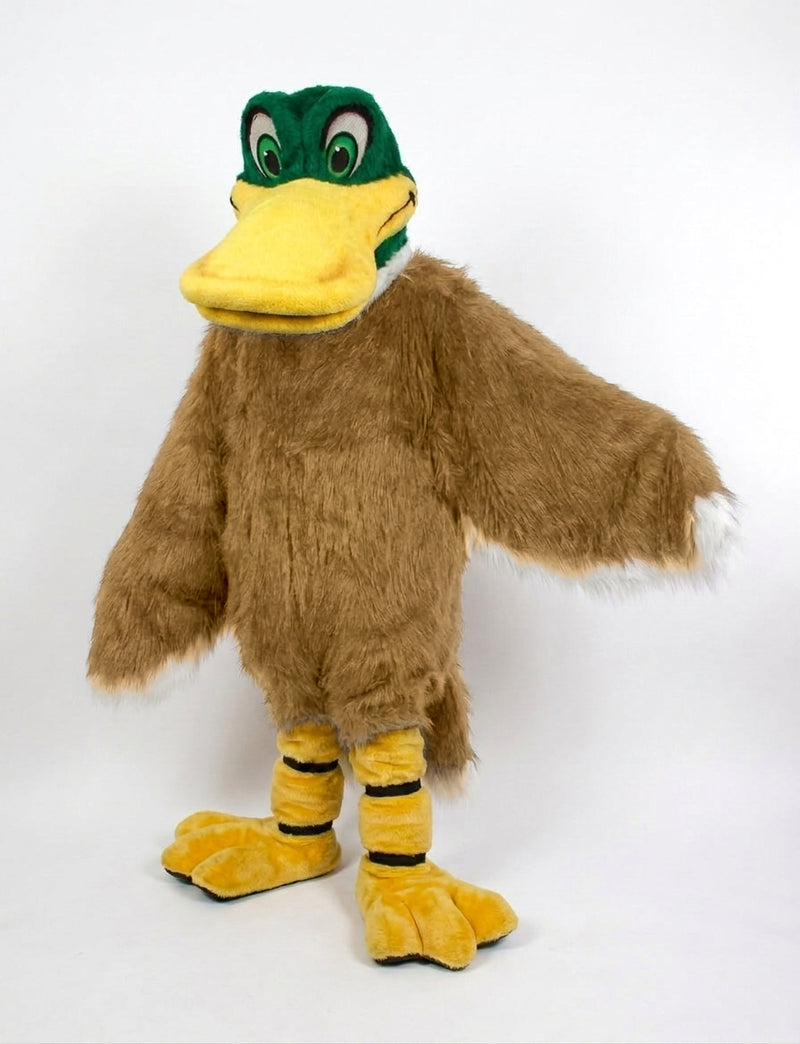 Mallard Mascot - long fur Tan