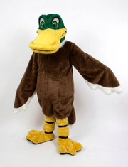 Mallard Mascot - short fur Chocolate Brown