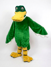 Mallard Mascot - short fur Green