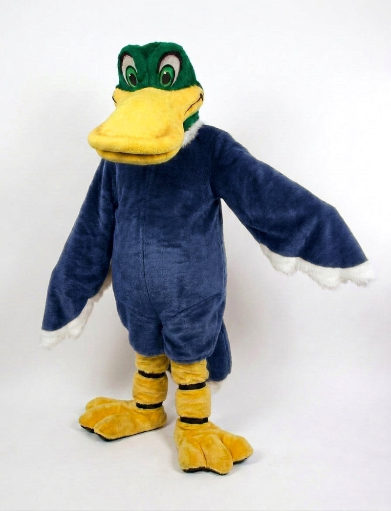 Mallard Mascot - short fur Navy Blue