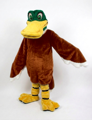 Mallard Mascot - short fur Rust