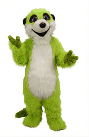 Meerkat Mascot Costume - Long fur / Lime mascot costume