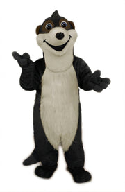 Meerkat Mascot Costume - Short fur / Black mascot costume
