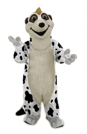Meerkat Mascot Costume - Short fur / Dalmatian mascot costume