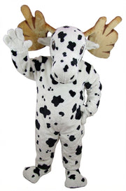 Mighty Moose Mascot - Short fur / Dalmatian mascot costume