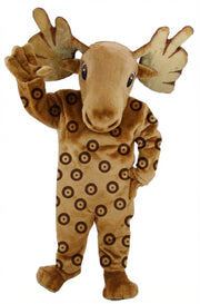 Mighty Moose Mascot - Short fur / Jaguar mascot costume
