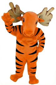 Mighty Moose Mascot - Short fur / Tiger mascot costume