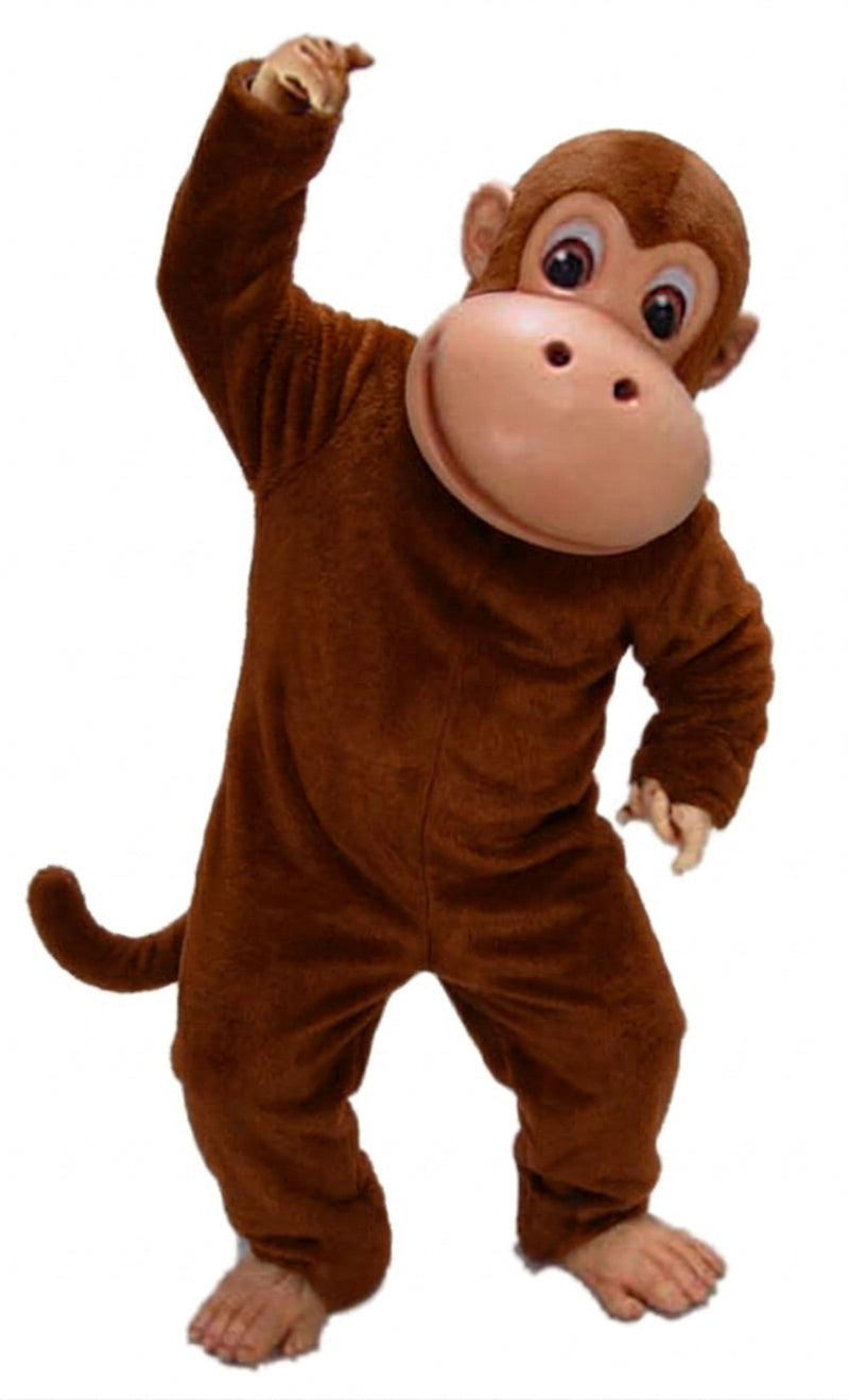 Monkey Mascot - Medium fur / Brown mascot costume