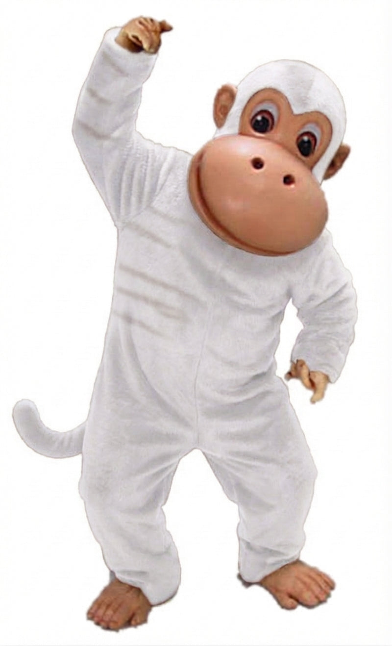 Monkey Mascot - Short fur / Albino Tiger mascot costume