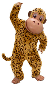Monkey Mascot - Short fur / Leopard mascot costume