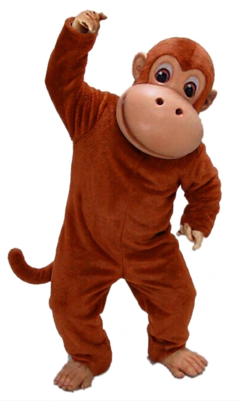 Monkey Mascot - Short fur / Rust mascot costume