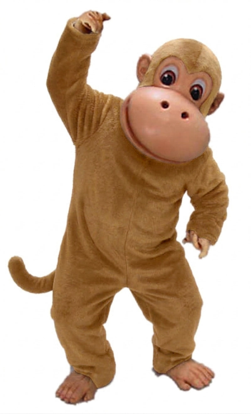 Monkey Mascot - Short fur / Tan mascot costume