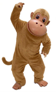 Monkey Mascot - Short fur / Tan mascot costume