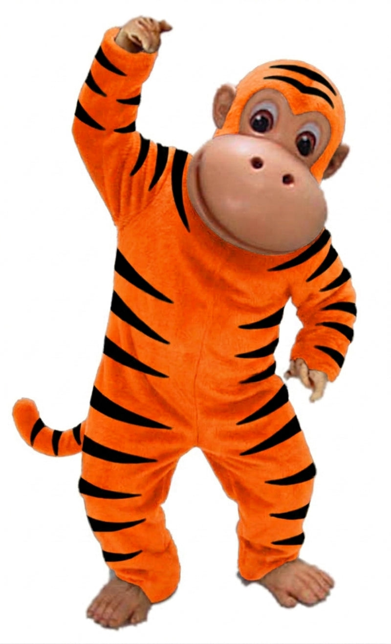 Monkey Mascot - Short fur / Tiger mascot costume