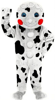 Mr. Gingerbread Cookie Mascot (Thermolite) - Short fur / Dalmatian mascot costume
