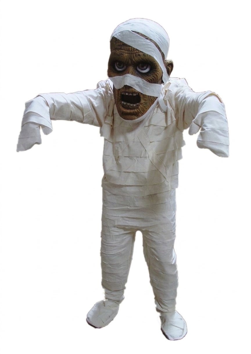 Mummy Mascot Head Costume - professional mascot costume from The Mascot Store