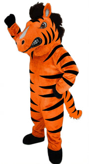 Mustang Horse Mascot Costume - Short fur / Tiger mascot costume
