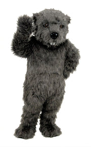 Otter Mascot (Thermolite) - Long fur / Grey mascot costume
