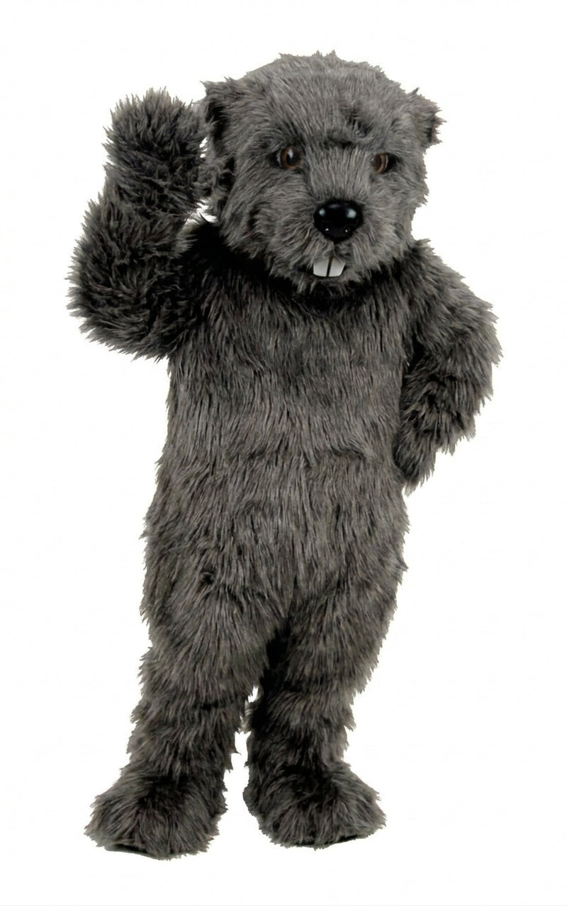 Otter Mascot (Thermolite) - Long fur / Grey mascot costume