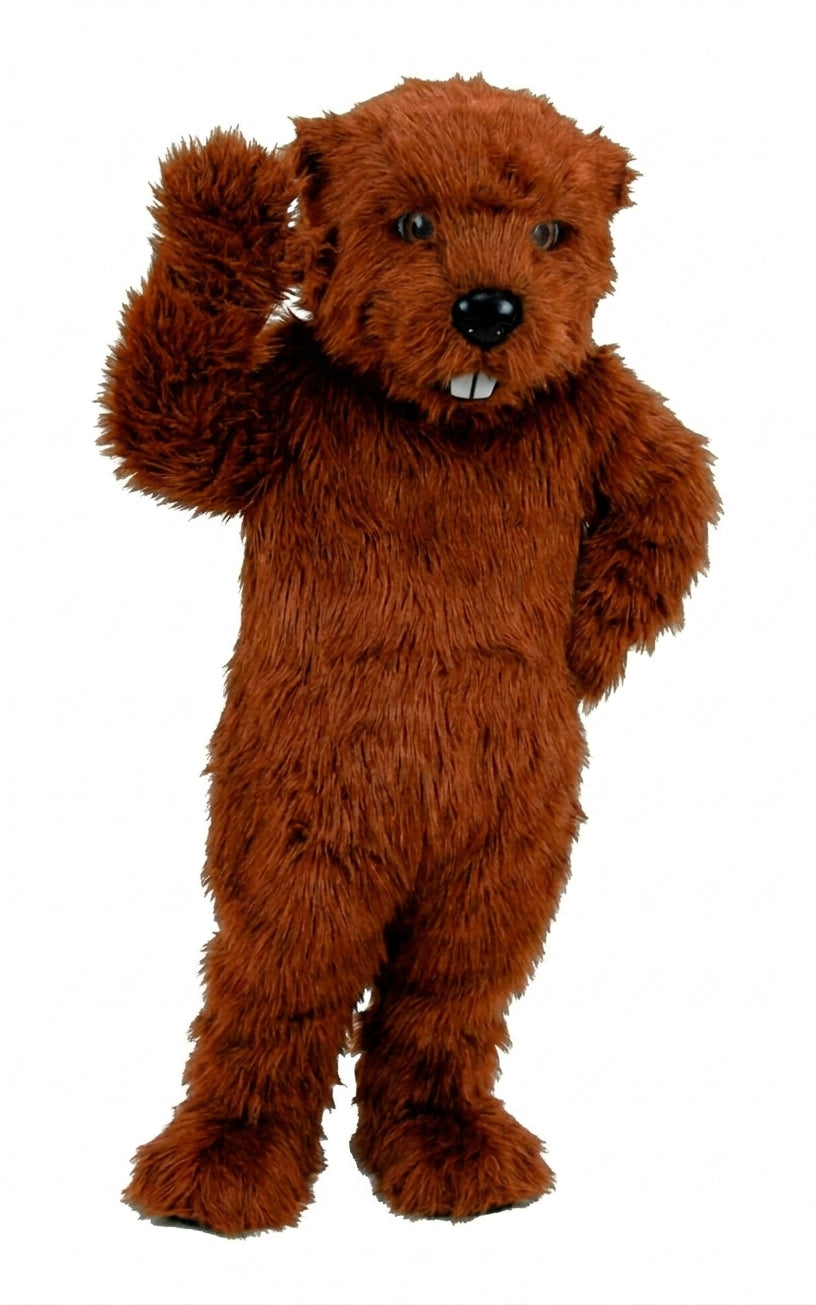 Otter Mascot (Thermolite) - Long fur / Rust mascot costume