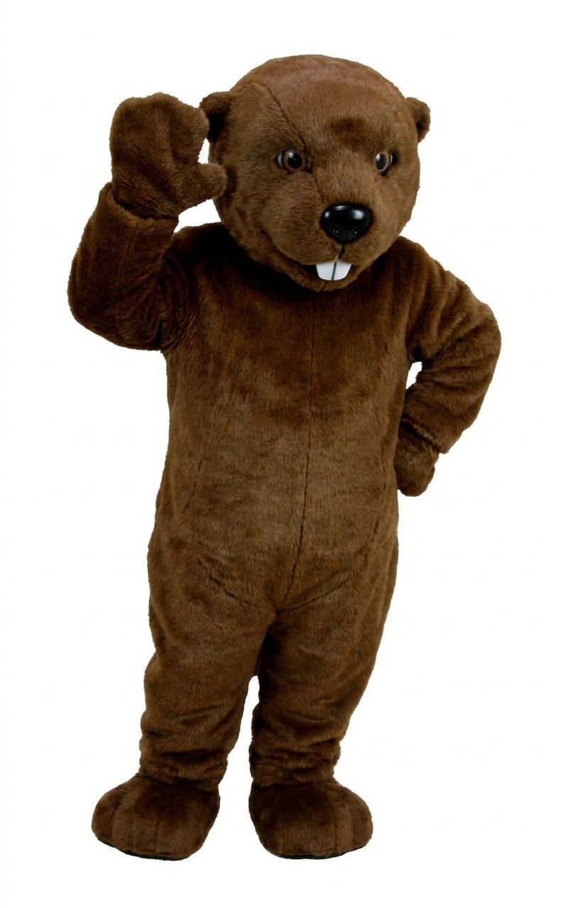 Otter Mascot (Thermolite) - Medium fur / Brown mascot costume