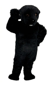 Otter Mascot (Thermolite) - Short fur / Black mascot costume