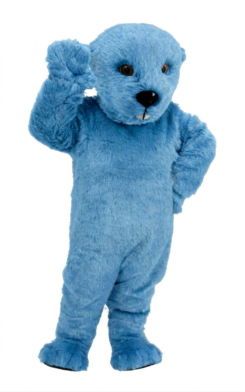 Otter Mascot (Thermolite) - Short fur / Light blue mascot costume