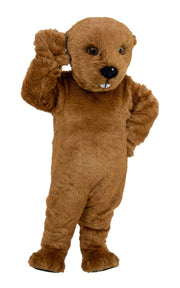 Otter Mascot (Thermolite) - Short fur / Light Brown mascot costume