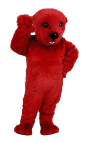 Otter Mascot (Thermolite) - Short fur / Red mascot costume