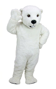 Otter Mascot (Thermolite) - Short fur / White mascot costume