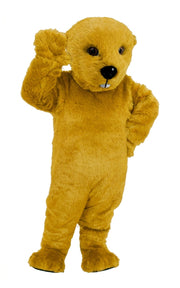 Otter Mascot (Thermolite) - Short fur / Yellow mascot costume