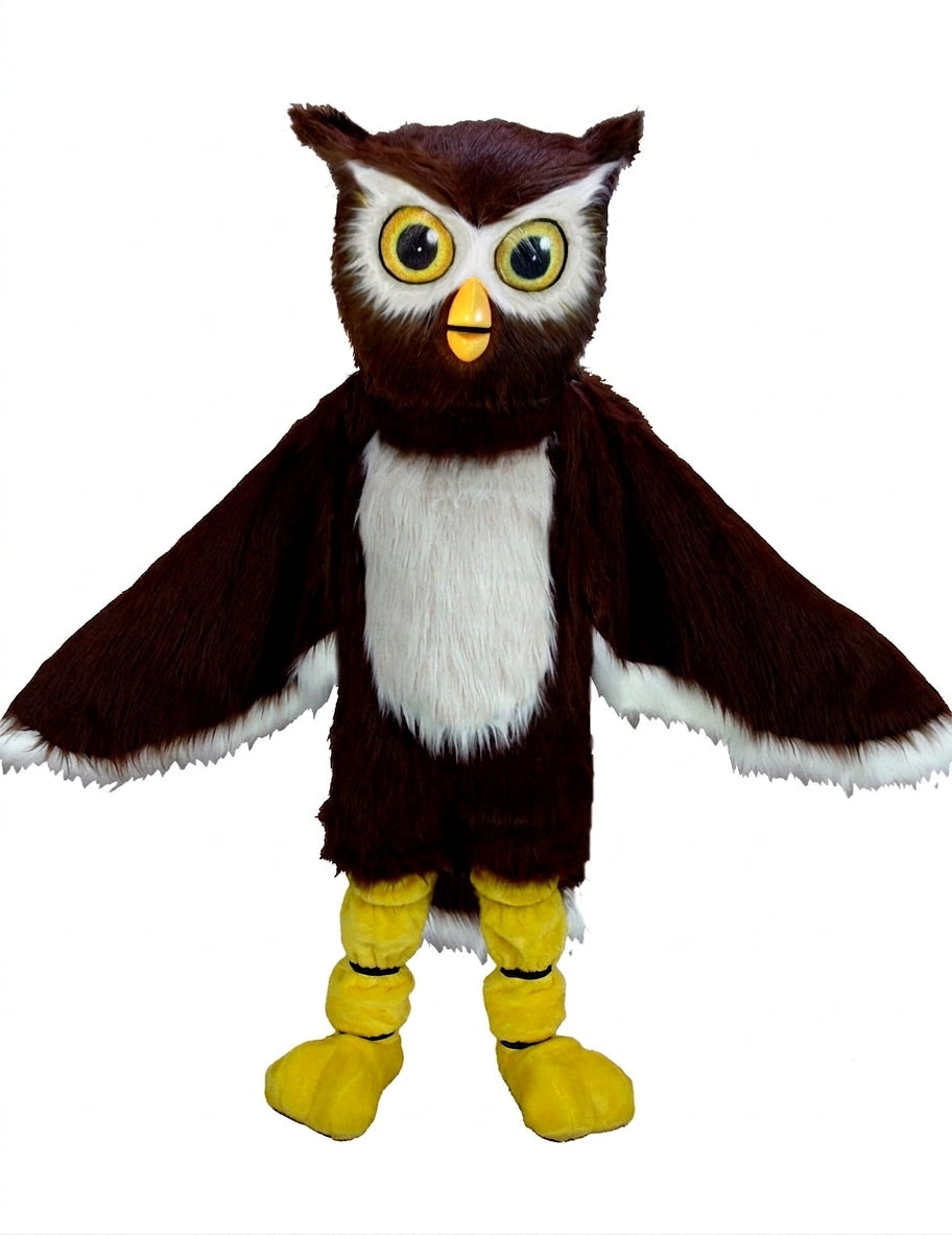 Owl Bird Mascot Costume (Thermolite) - professional mascot costume from The Mascot Store