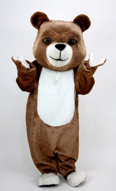 Papa Brown Bear Mascot Costume (Thermolite) - professional mascot costume from The Mascot Store