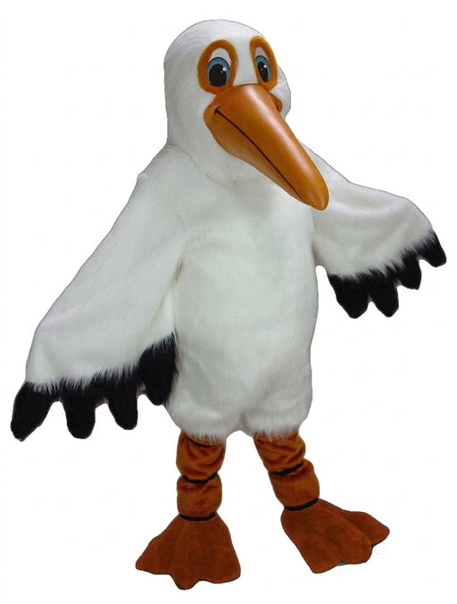 Paulie Pelican Mascot Costume - professional mascot costume from The Mascot Store