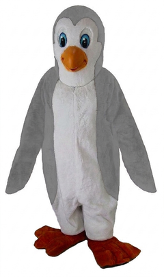 Petey Penguin Mascot - Short fur / Grey mascot costume