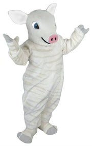 Piglet Mascot - Short fur / Albino Tiger mascot costume