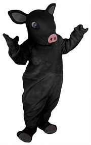 Piglet Mascot - Short fur / Black mascot costume