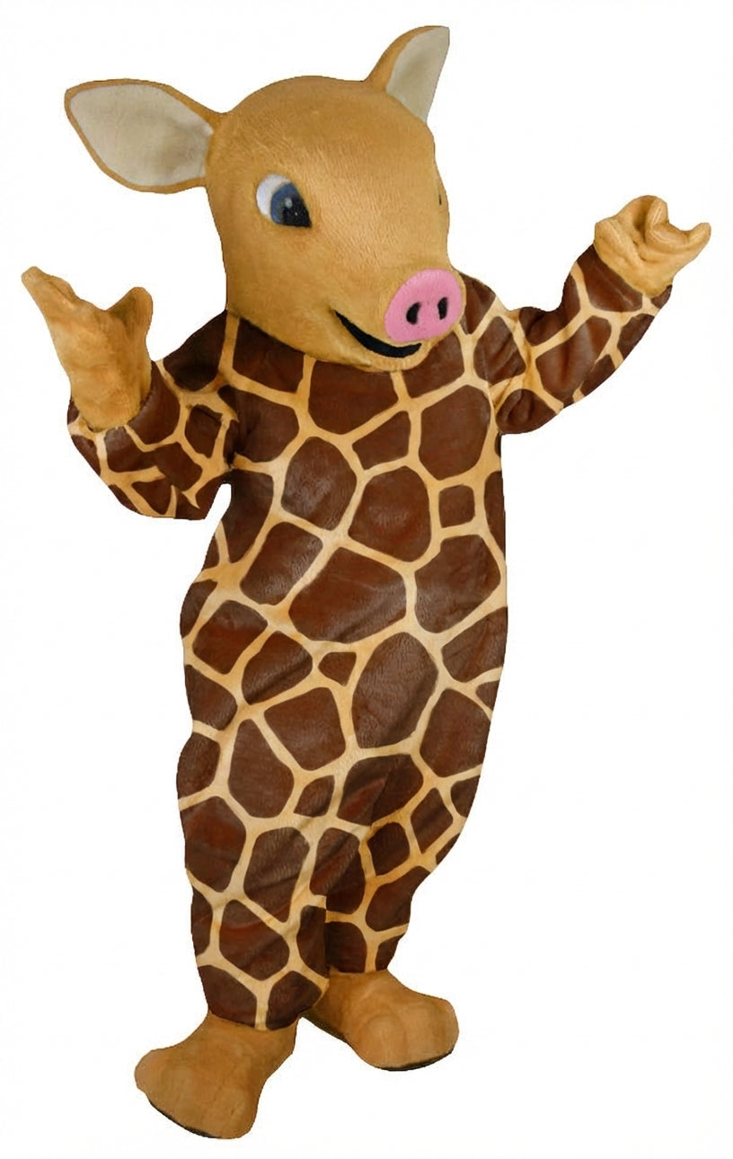 Piglet Mascot - Short fur / Giraffe mascot costume